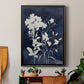 Indigo Botanical II Revisited - Modern Framed Canvas Print