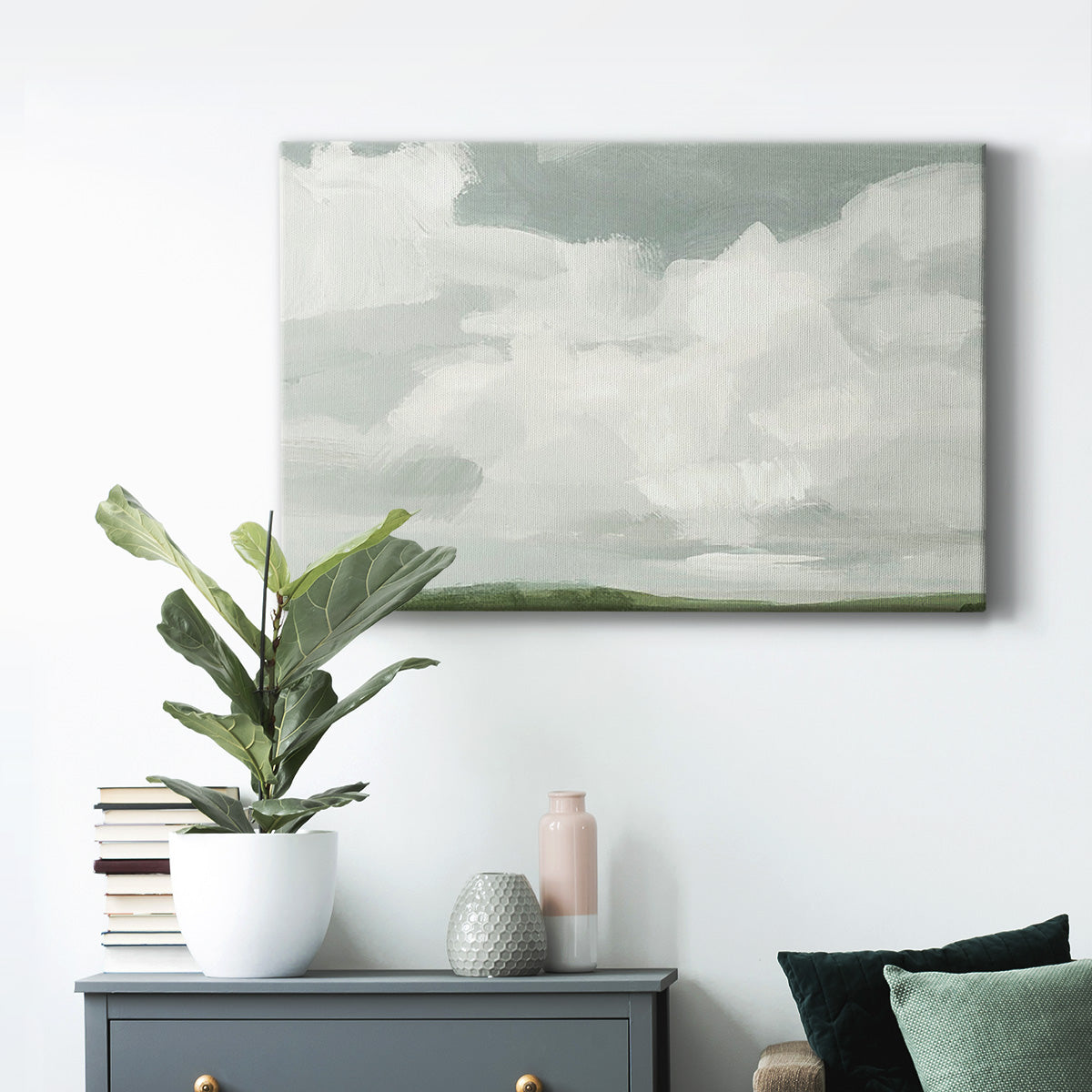 Gray Stone Sky I - Canvas Art Print