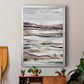 Muted Earth Layers I - Modern Framed Canvas Print