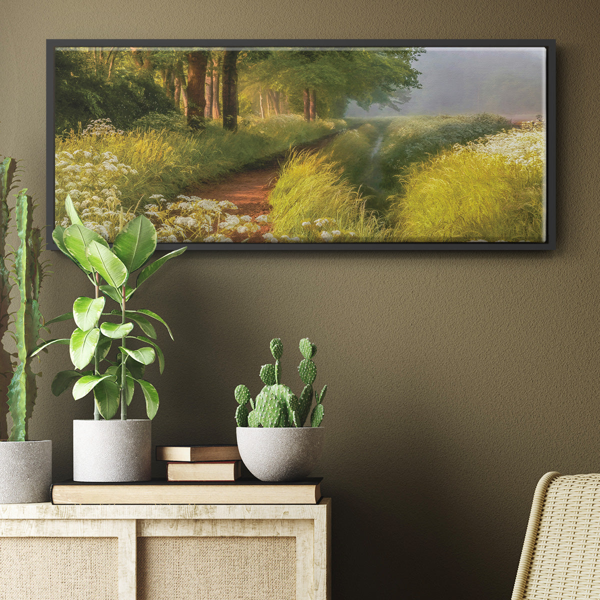 Spring in Holland - Floater Framed Canvas Print