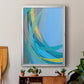 Circulating Flow I - Modern Framed Canvas Print