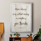 Rejoice Always - Modern Framed Canvas Print