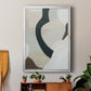 Shifting Neutrals II - Modern Framed Canvas Print