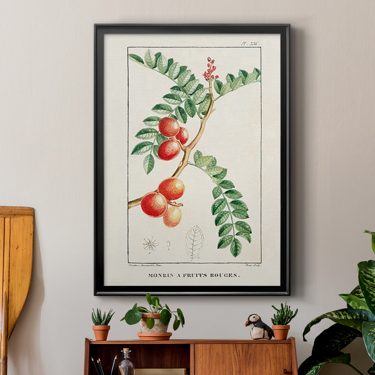 Turpin Tropical Botanicals III - Modern Framed Canvas Print