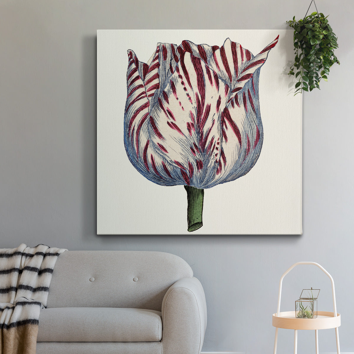 Tulip Garden VI - Canvas Art Print