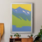 Bright Glacial Lake I - Modern Framed Canvas Print