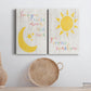 To the Moon and Back Premium Gallery Wrapped Canvas - Ready to Hang - Set of 2 - 8 x 12 Each