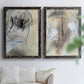 Masked Notes VII - Premium Framed Canvas 2 Piece Set - Ready to Hang