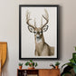 Handsome Whitetail I - Modern Framed Canvas Print