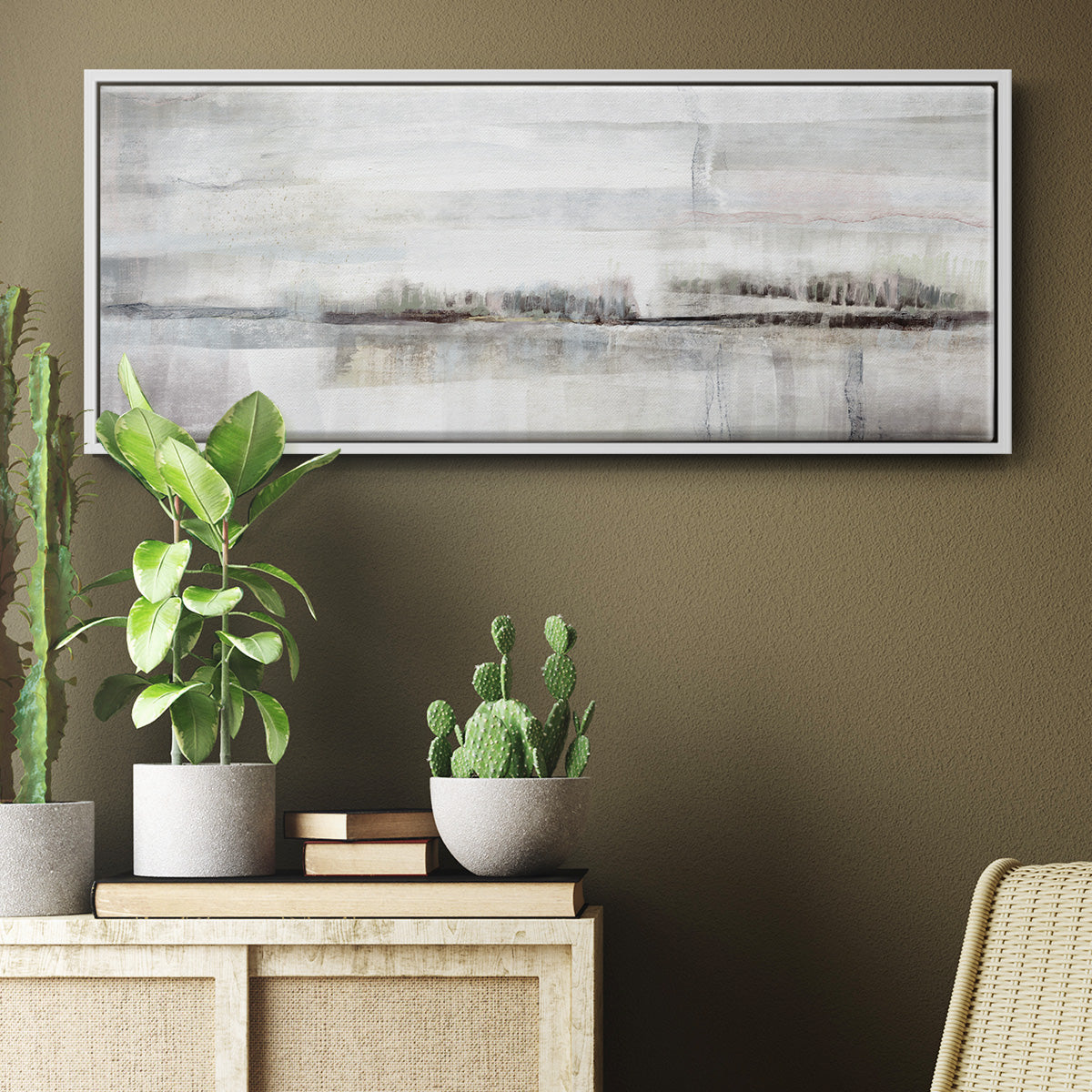 Valley Fair - Floater Framed Canvas Print