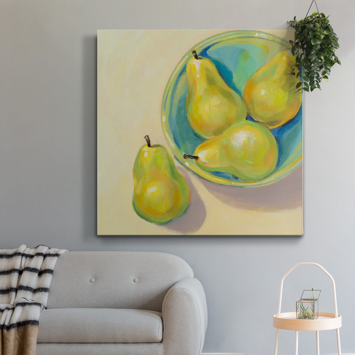 Fruit Bowl Trio III-Premium Gallery Wrapped Canvas - Ready to Hang