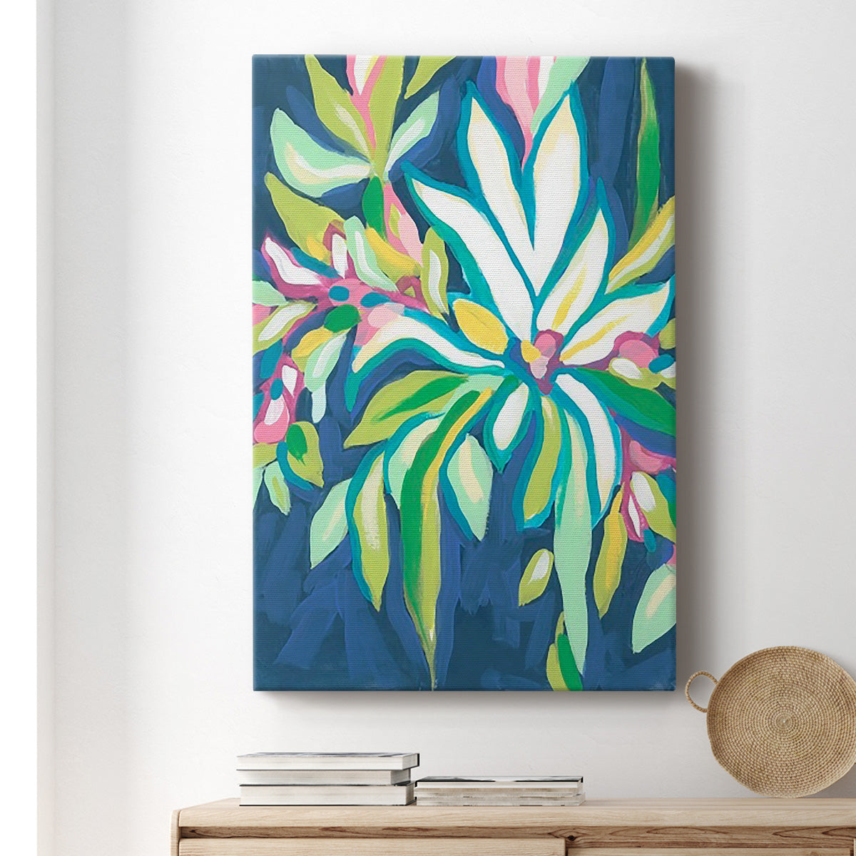 Blue Tropics IV Premium Gallery Wrapped Canvas - Ready to Hang