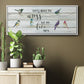 We Live Here - Floater Framed Canvas Print