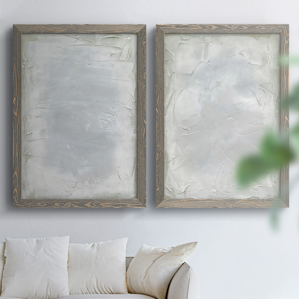 Subtle Transitions I - Premium Framed Canvas 2 Piece Set - Ready to Hang