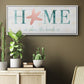 Home Beach - Floater Framed Canvas Print
