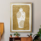 Golden Urn II - Modern Framed Canvas Print