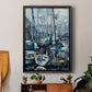Edmonds Marina - Modern Framed Canvas Print