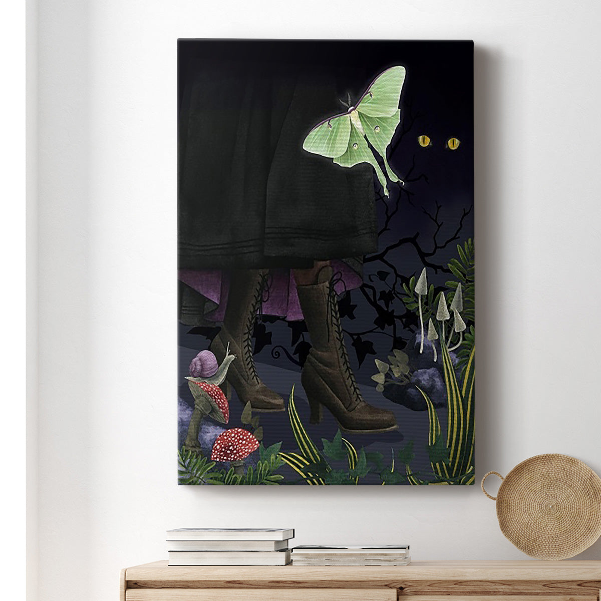 Hallowed Forest I Premium Gallery Wrapped Canvas - Ready to Hang