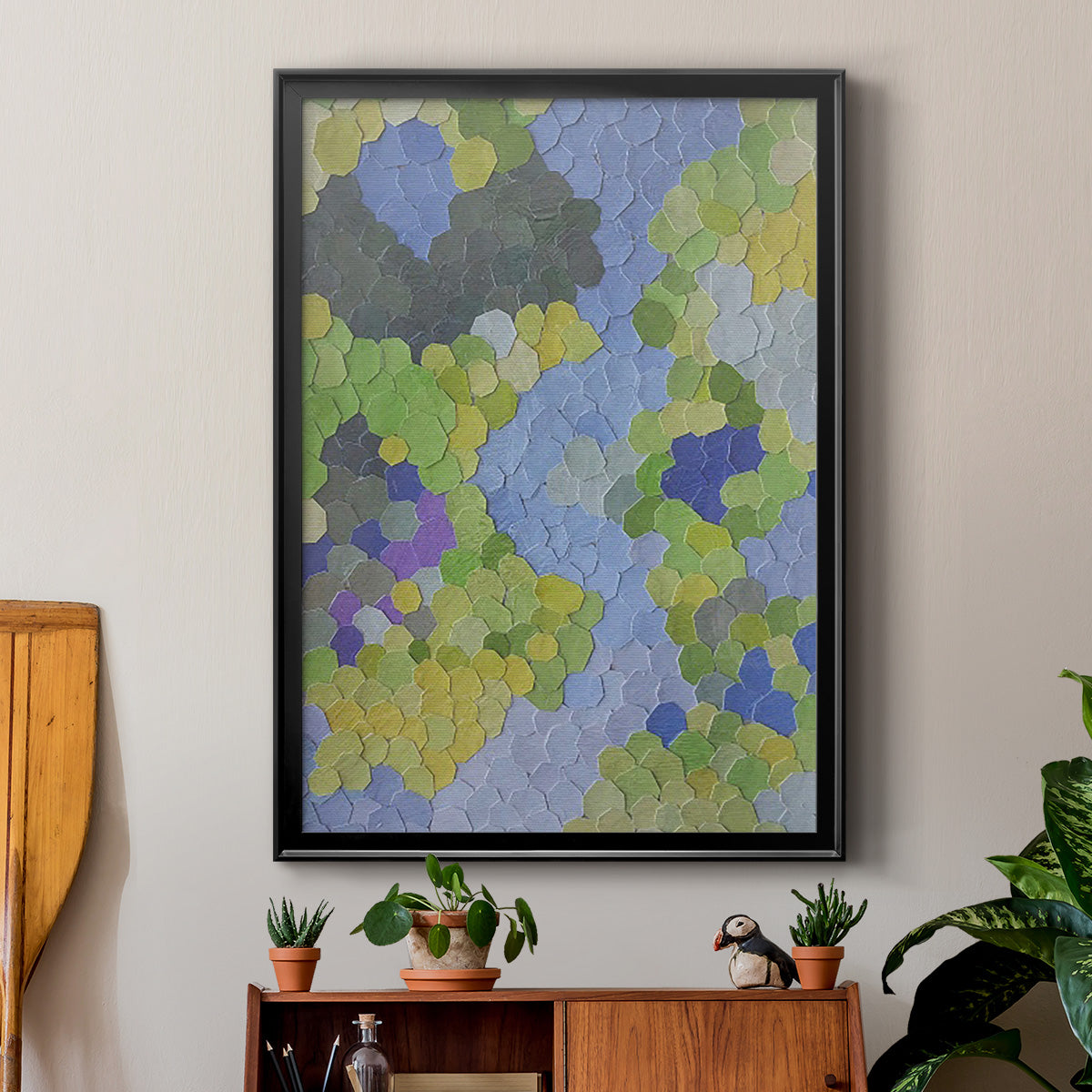 Estes Park - Modern Framed Canvas Print