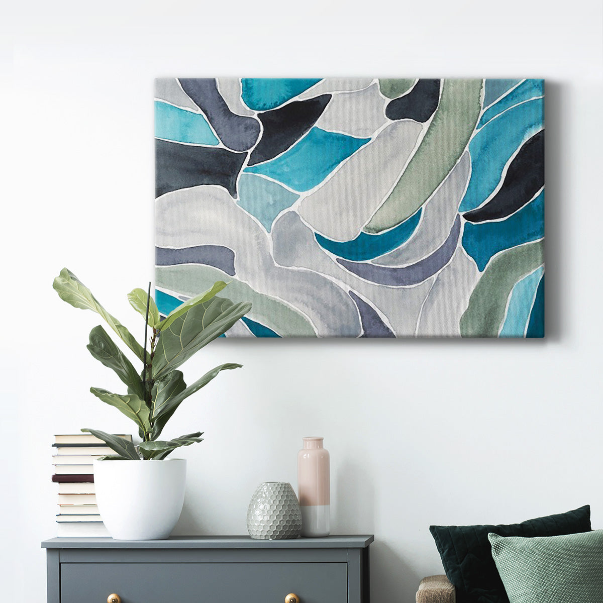 Subtle Billows I - Canvas Art Print