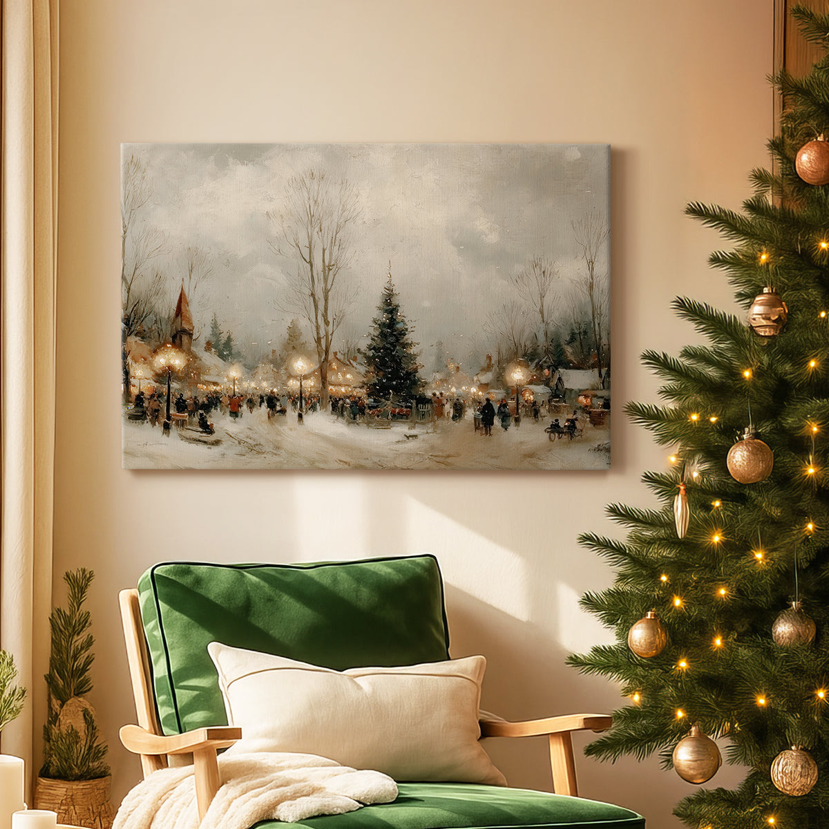 Honeyed Morning at Twilight - Canvas Art Print