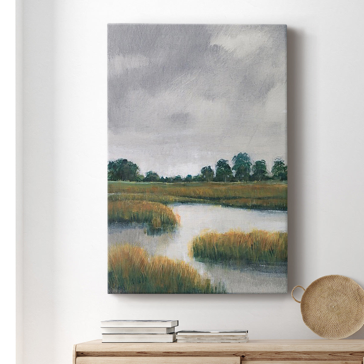 Salt Marshes II Premium Gallery Wrapped Canvas - Ready to Hang