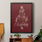 Merry Little Christmas - Modern Framed Canvas Print