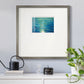 Deep Blue- Premium Framed Print Double Matboard