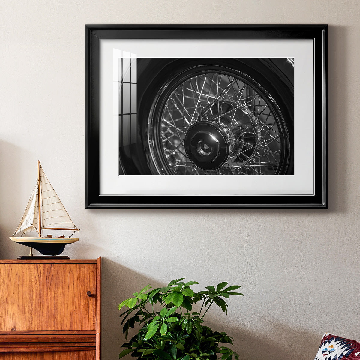 Vroom I Premium Framed Print - Ready to Hang