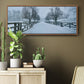 Snowy Road II - Floater Framed Canvas Print