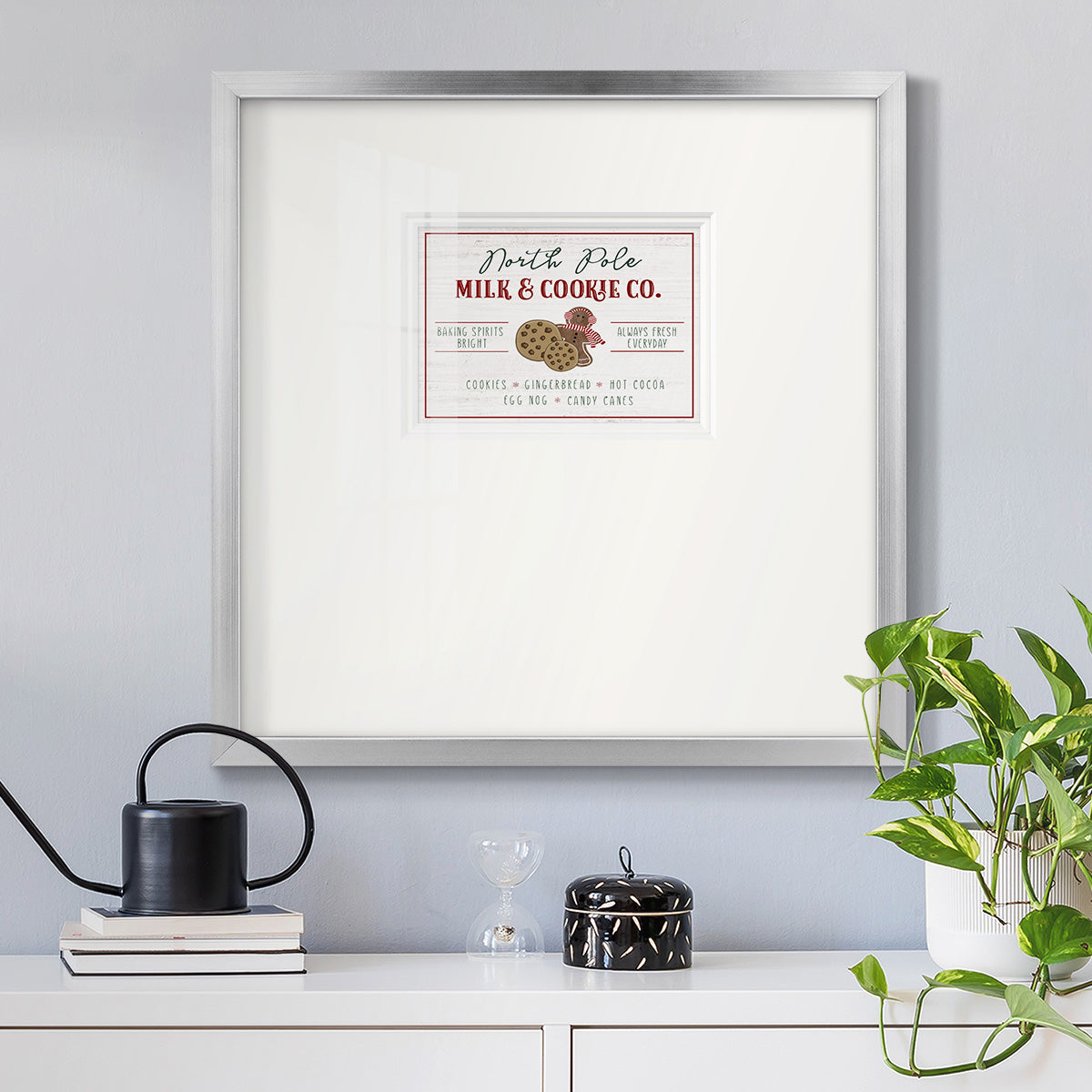 Milk and Cookie Co Premium Framed Print Double Matboard