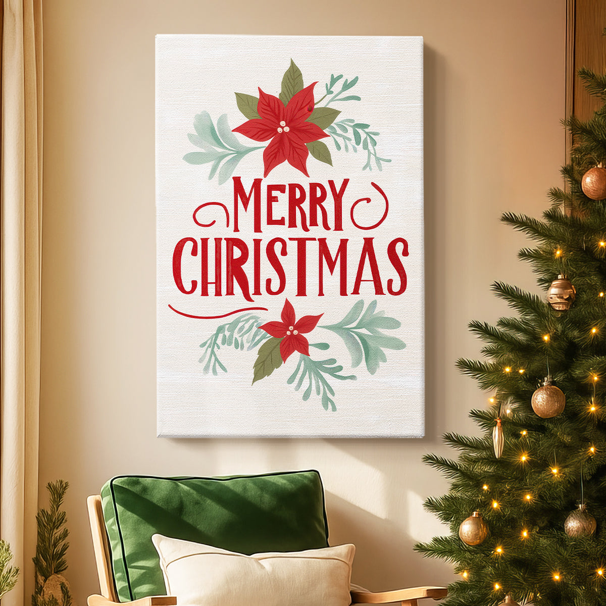 Crimson Fir Parish - Canvas Art Print