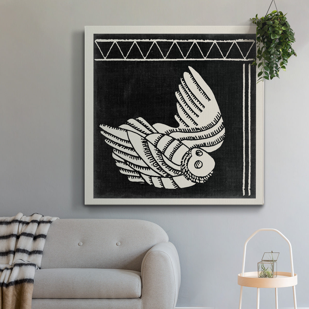 The Owl IV - Canvas Art Print