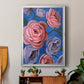 Layered Petals II - Modern Framed Canvas Print
