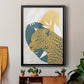 Jungle Cat II - Modern Framed Canvas Print