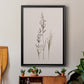 Delicate Stems I - Modern Framed Canvas Print