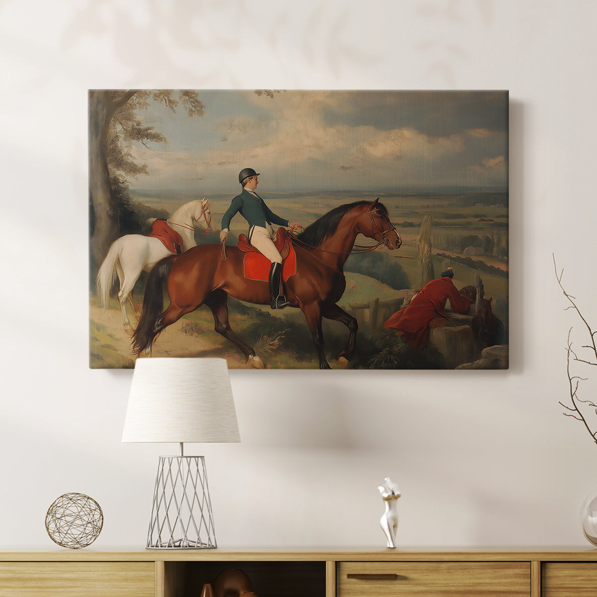 Vintage Hunt LXXXII - Canvas Art Print