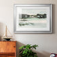 Turquoise Marsh II - Modern Framed Art Print