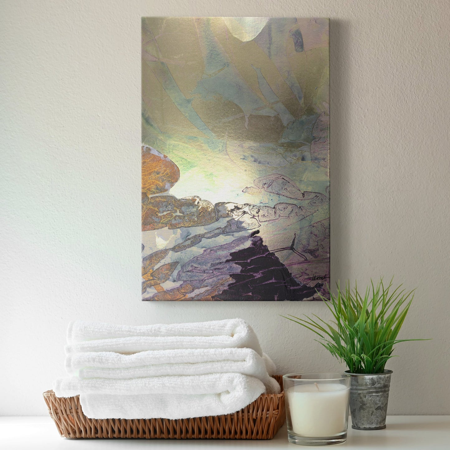 Monet's Landscape VIII Premium Gallery Wrapped Canvas - Ready to Hang