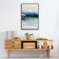 Waves II - Framed Premium Gallery Wrapped Canvas L Frame - Ready to Hang