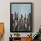 City Beat - Modern Framed Canvas Print