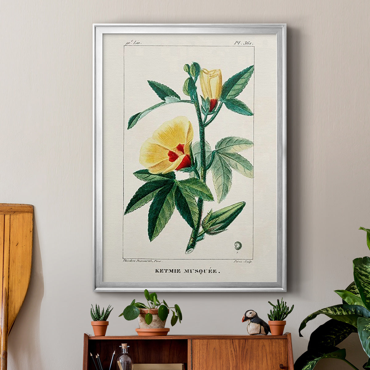 Turpin Tropical Botanicals VI - Modern Framed Canvas Print