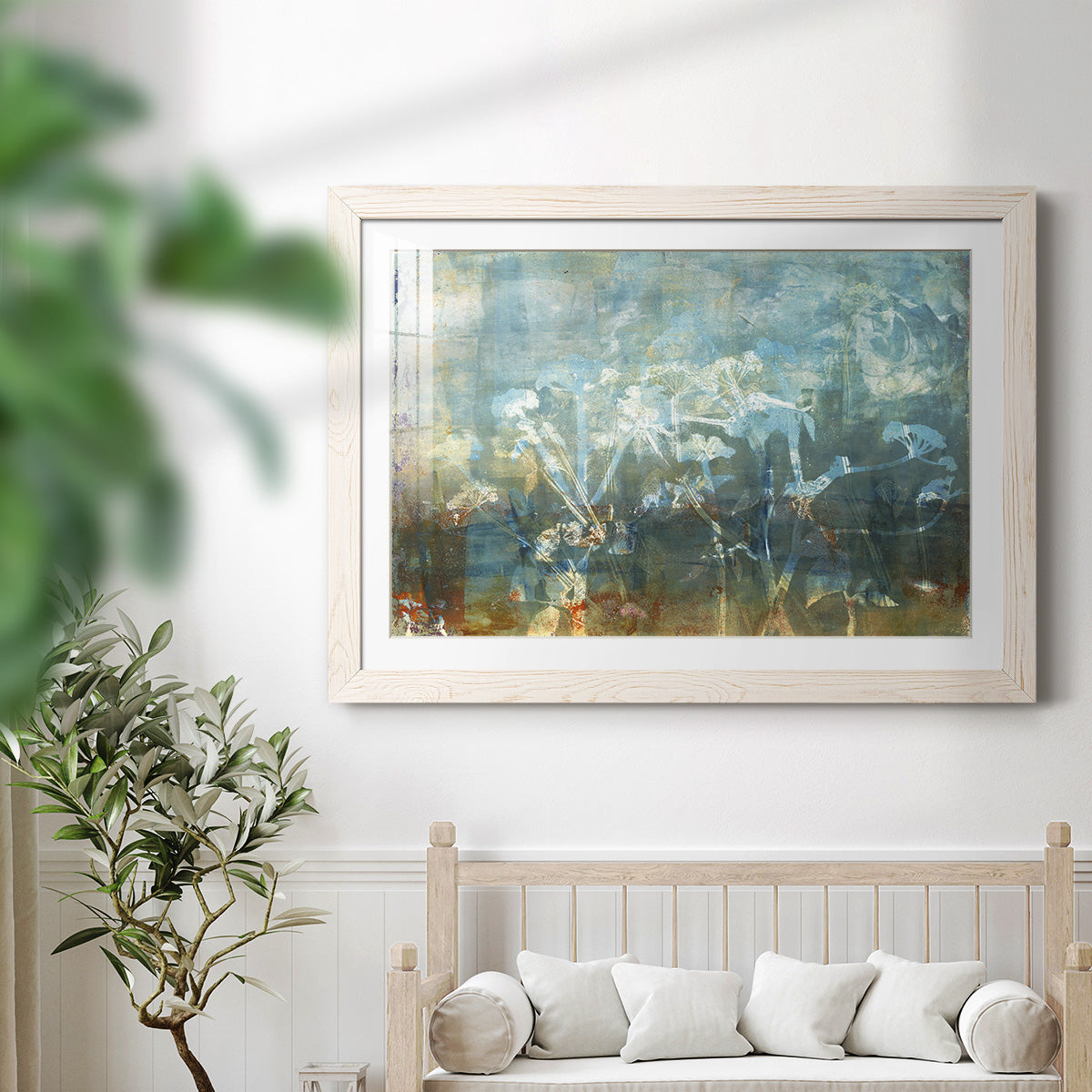 Water's Edge - Barnwood Framed Art Print