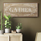 Gather - Floater Framed Canvas Print