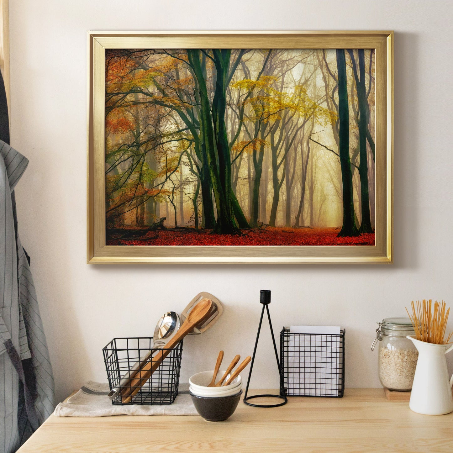 In Love with Fall Premium Classic Framed Canvas - Ready to Hang