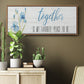 Together - Floater Framed Canvas Print