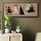 Graphic Halloween Collection D - Floater Framed Canvas Print