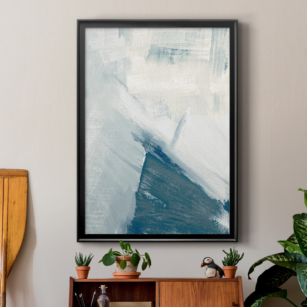 Windblown I - Modern Framed Canvas Print