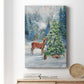 Winter Gathering Premium Gallery Wrapped Canvas - Ready to Hang