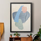 Pastel Assemblage I - Modern Framed Canvas Print